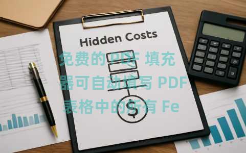 免费的 PDF 填充器可自动填写 PDF 表格中的所有 Feild 并在线签名